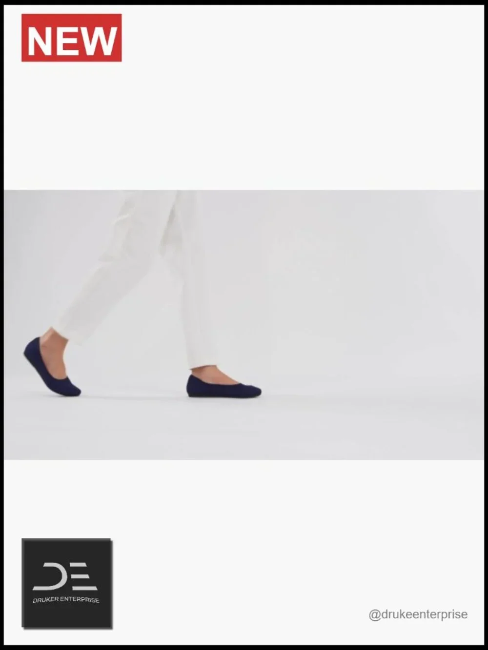 Foldable Knit Ballet Flats with Arch Support, Machine Washable